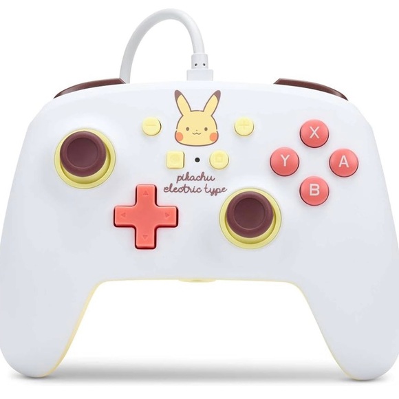 NEW PowerA Enhanced Wired Controller for Nintendo Switch - Pikachu Electric Type - Picture 2 of 8